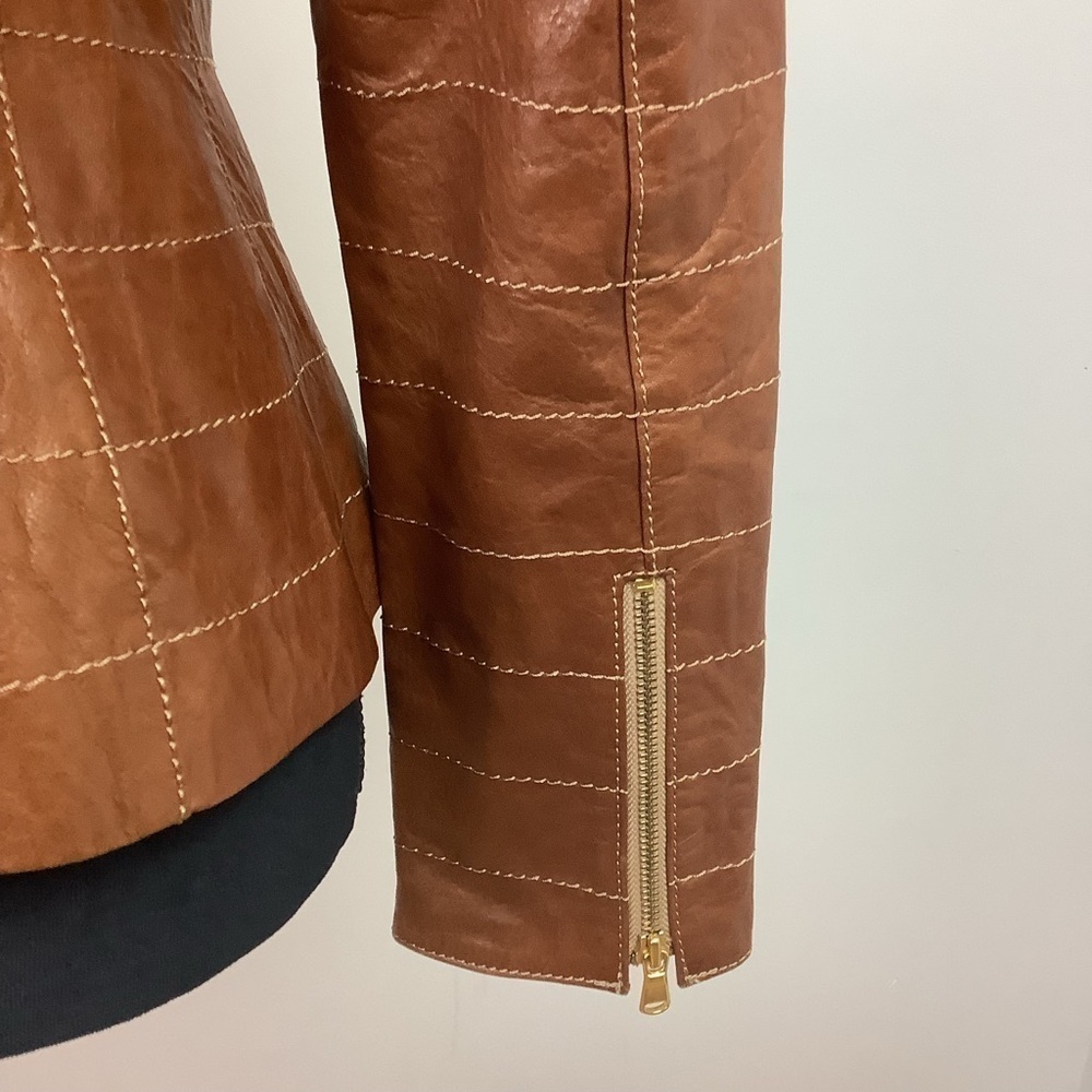 MOTO LAMB LEATHER JACKET from PANTERREZ - Picture 10 of 14